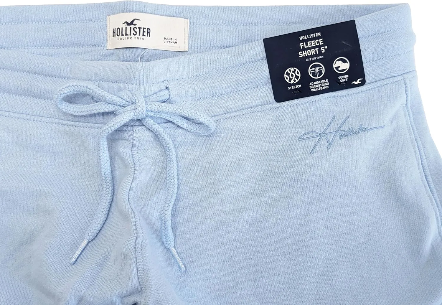 Hollister Men's Classic Terry Jogger Shorts (Inseam 5") HOM-1.2
