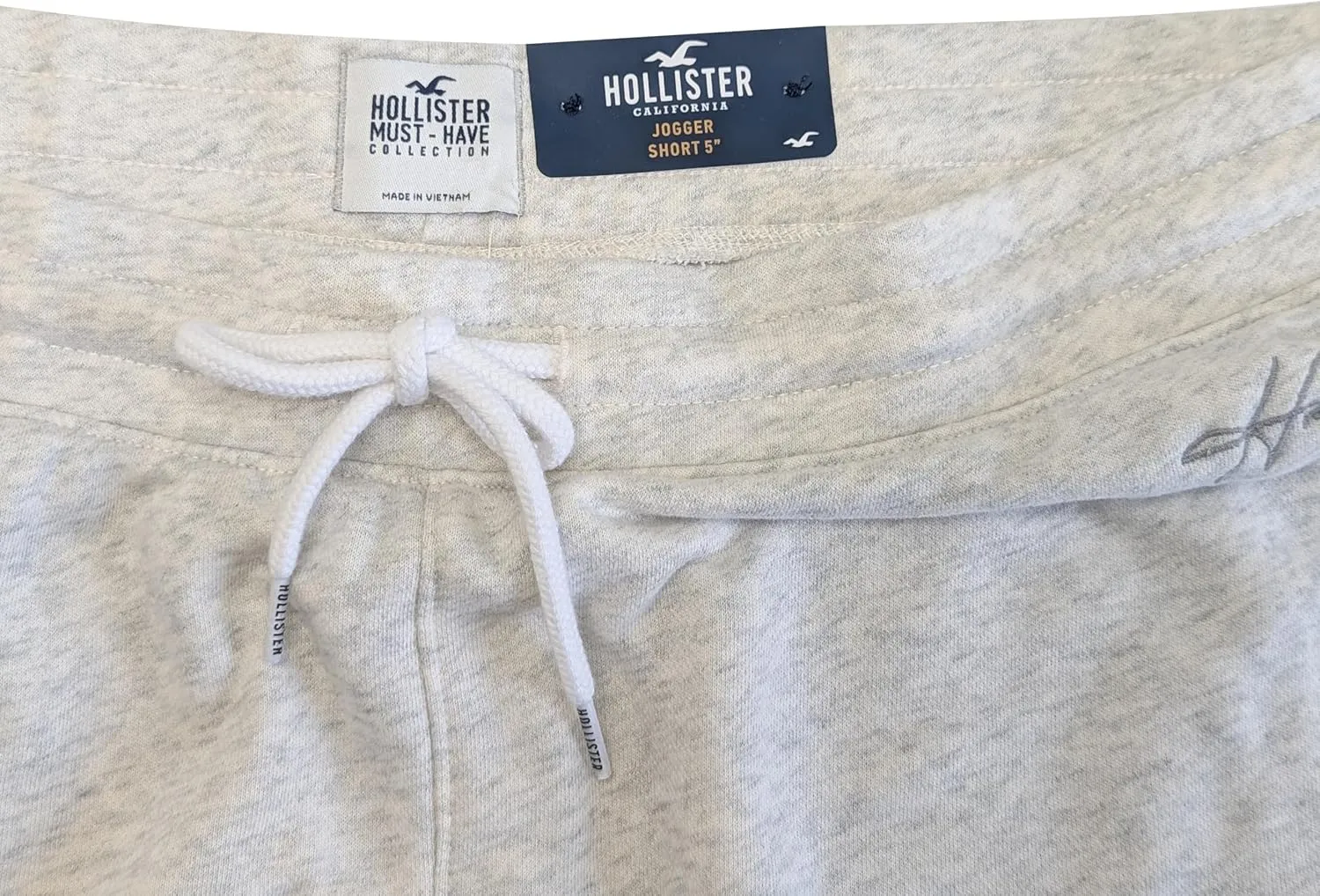 Hollister Men's Classic Terry Jogger Shorts (Inseam 5") HOM-1.2