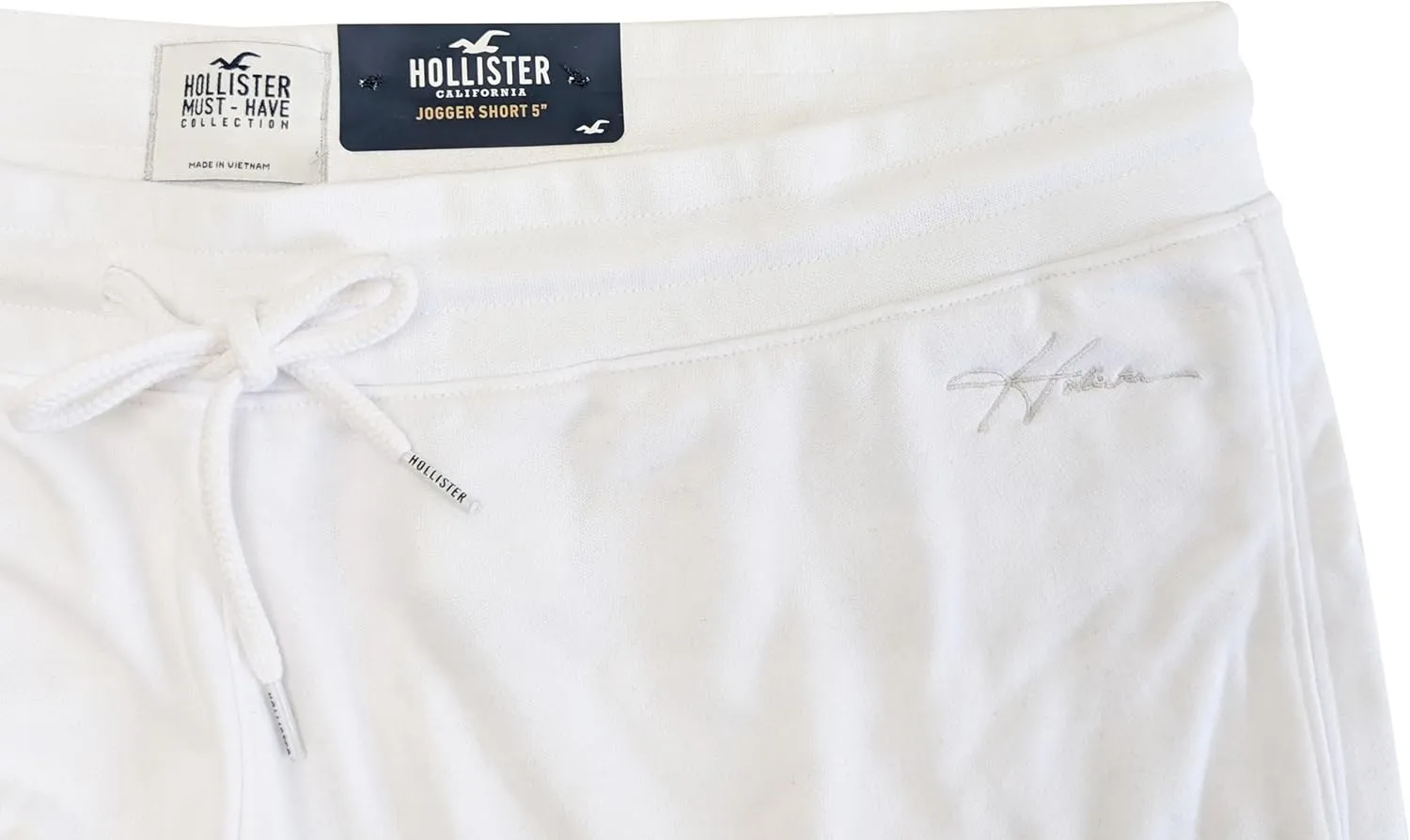 Hollister Men's Classic Terry Jogger Shorts (Inseam 5") HOM-1.2