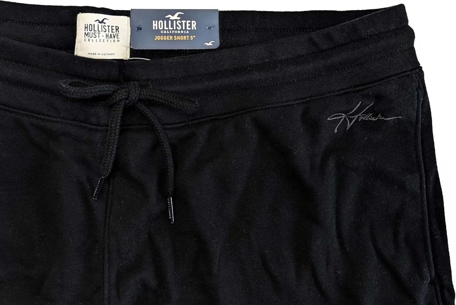 Hollister Men's Classic Terry Jogger Shorts (Inseam 5") HOM-1.2