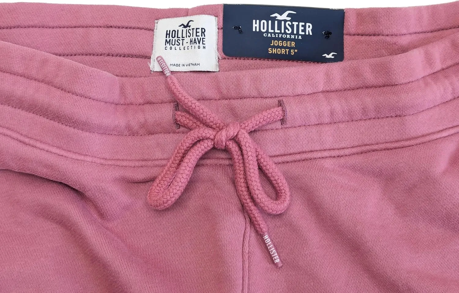 Hollister Men's Classic Terry Jogger Shorts (Inseam 5") HOM-1.2