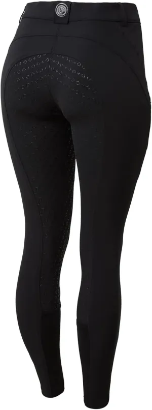 HORZE Mila Women's High Waist Silicone Full Seat Breeches with Phone Pocket