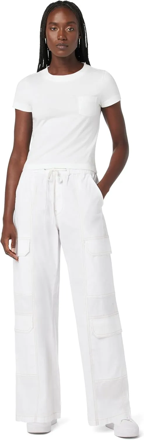 HUDSON Women's Drawstring Cargo Parachute Pant