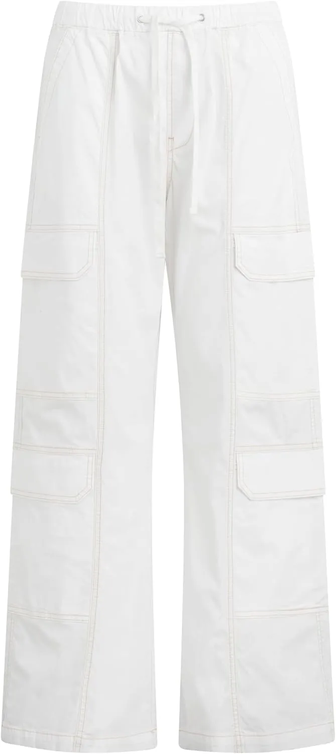 HUDSON Women's Drawstring Cargo Parachute Pant