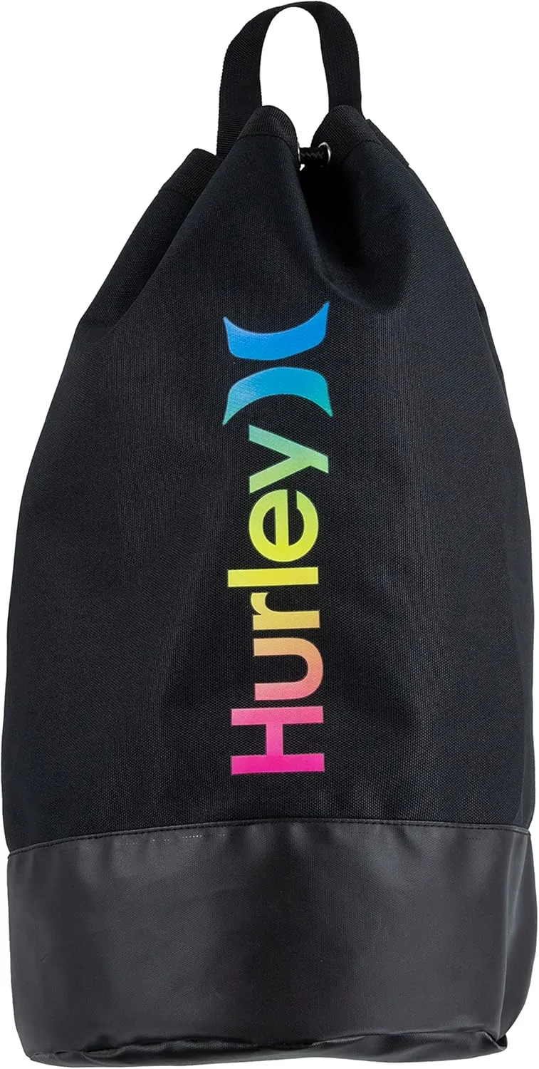 Hurley Men's Drawstring Bag, Black, OS