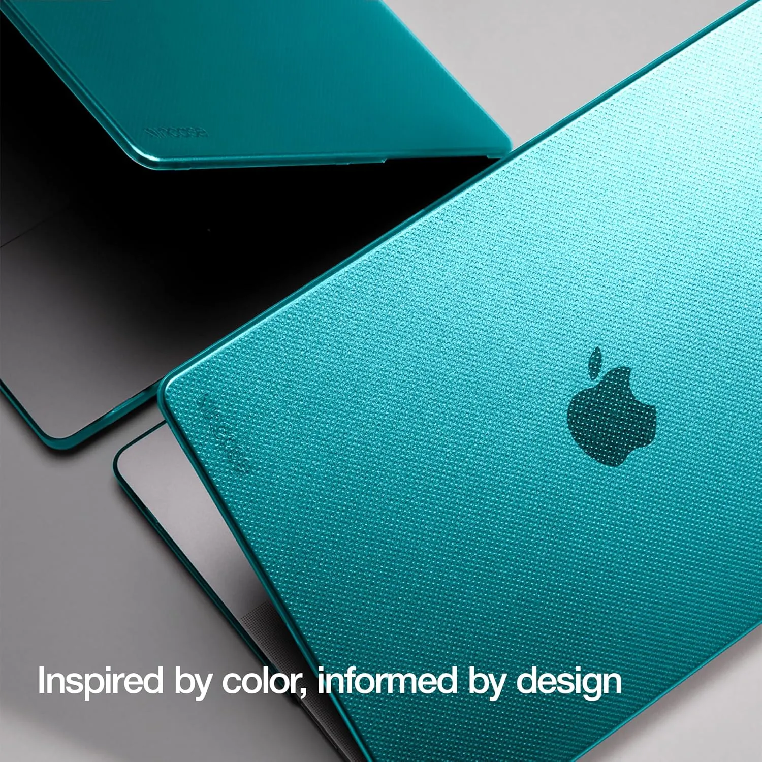 Incase Dots Hardshell with Makrolon® - MacBook Pro 14 inch Case - 2024, 2023, 2022, 2021, M4, M3, M2, M1 - MacBook Case, Laptop Cover, Protective Hard Shell, Scratch Resistant - Fountain Blue