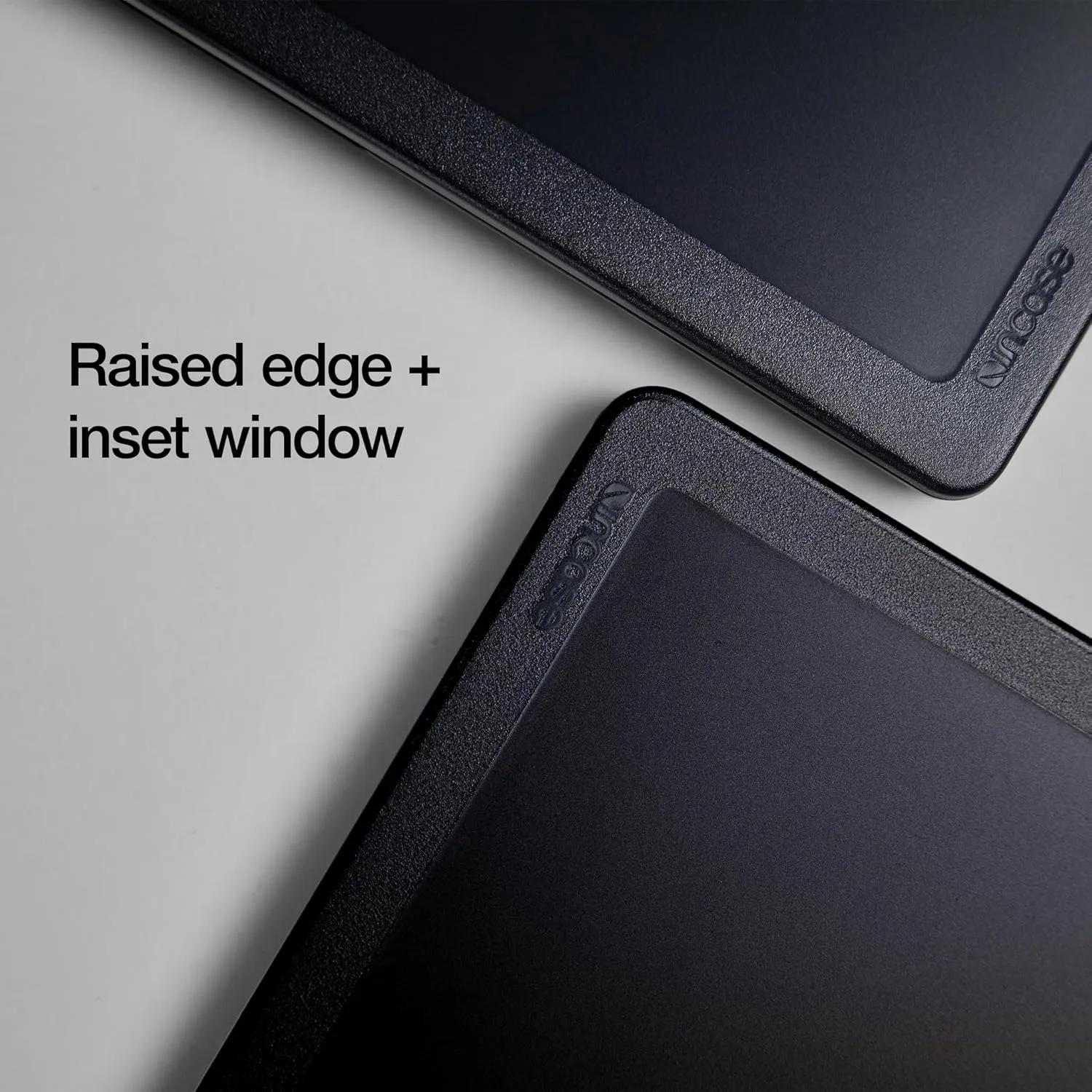 Incase Edge Hardshell with Makrolon® - MacBook Air 13 inch Case - 2025, 2024, 2023, 2022, M4, M3, M2 - MacBook Case, Laptop Cover, Protective Hard Shell, Scratch Resistant, Rubberized Feet - Black