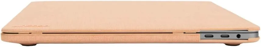 Incase Textured Hardshell Woolenex - MacBook Pro 13 inch Case - 2020, 2019, 2018, 2017, 2016 - MacBook Case, Laptop Cover, Protective Hard Shell, Scratch Resistant, Lightweight - Blush Pink