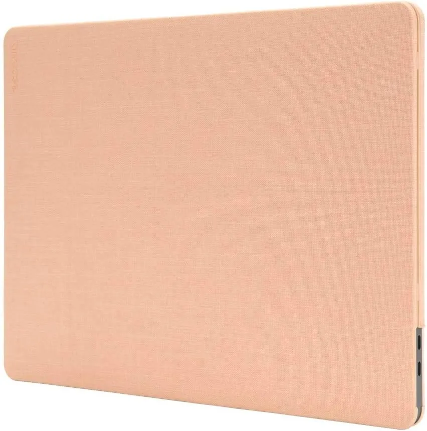 Incase Textured Hardshell Woolenex - MacBook Pro 13 inch Case - 2020, 2019, 2018, 2017, 2016 - MacBook Case, Laptop Cover, Protective Hard Shell, Scratch Resistant, Lightweight - Blush Pink