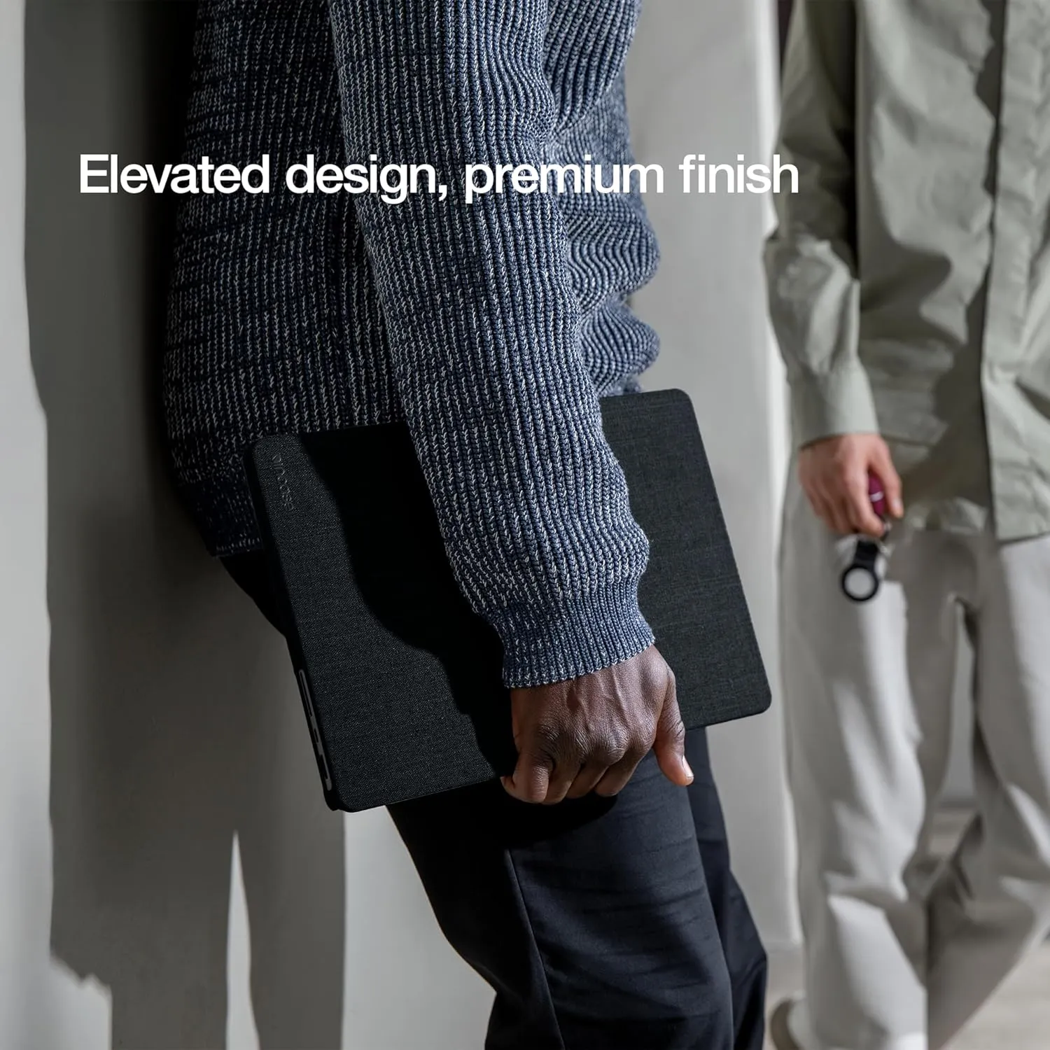 Incase Textured Hardshell Woolenex - MacBook Pro 13 inch Case - 2020, 2019, 2018, 2017, 2016 - MacBook Case, Laptop Cover, Protective Hard Shell, Scratch Resistant, Lightweight - Heather Navy