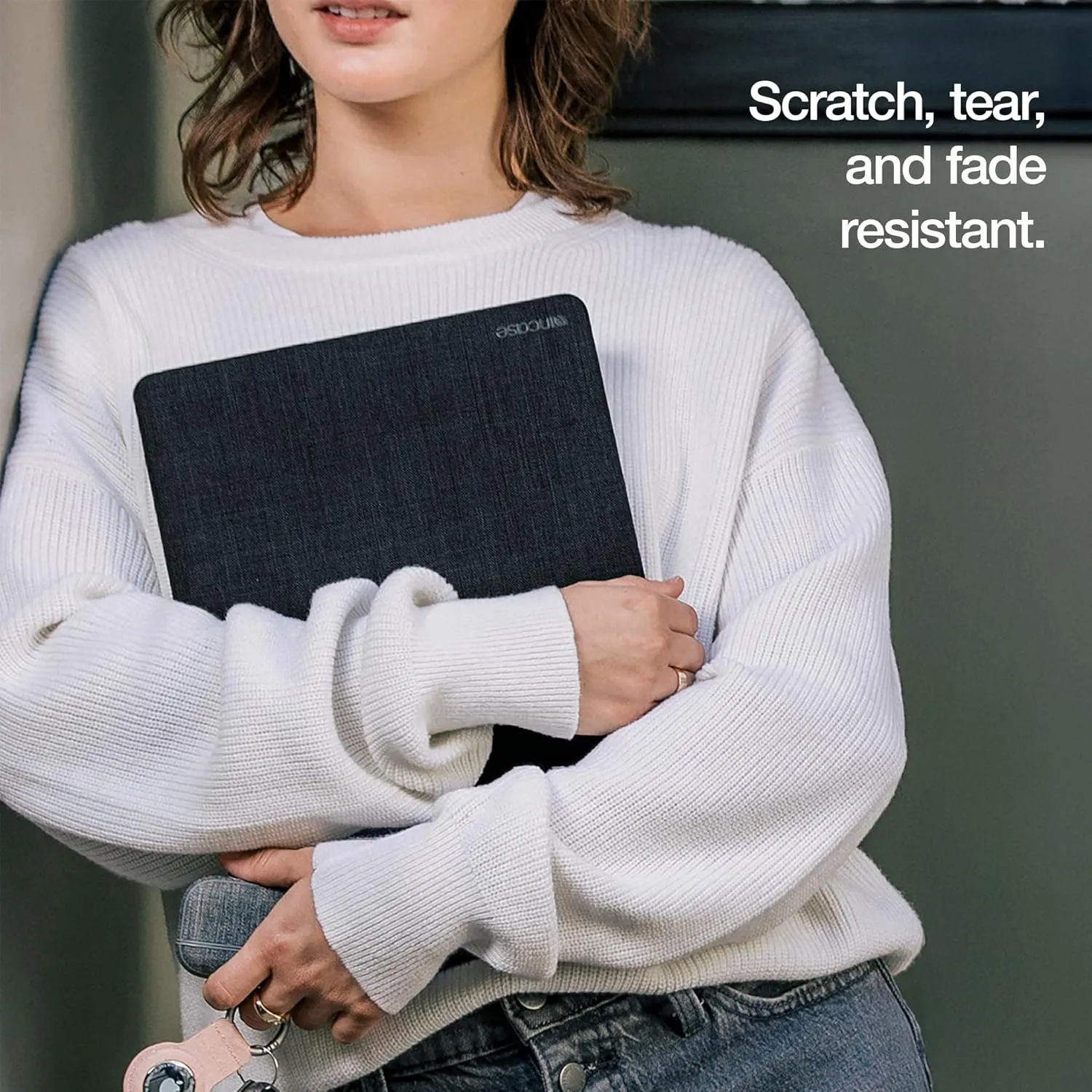 Incase Textured Hardshell Woolenex - MacBook Pro 13 inch Case - 2020, 2019, 2018, 2017, 2016 - MacBook Case, Laptop Cover, Protective Hard Shell, Scratch Resistant, Lightweight - Heather Navy