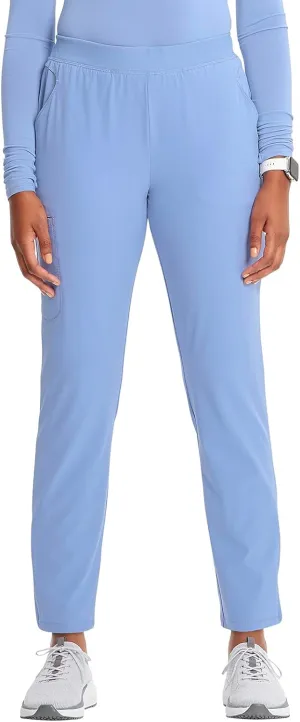 Infinity Cherokee Women's Pull-on Scrub Cargo Pants with Mid-Rise Tapered Leg and 5 Pockets IN120A