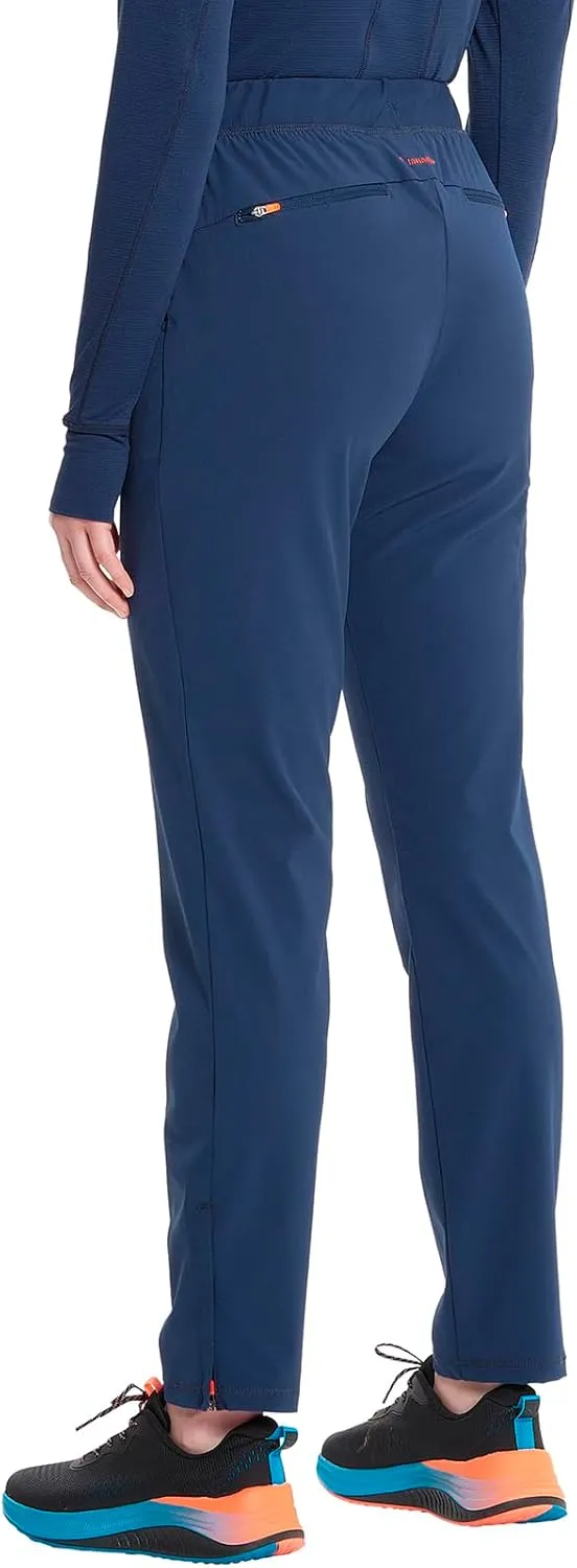 Infinity Cherokee Women's Pull-on Scrub Cargo Pants with Mid-Rise Tapered Leg and 5 Pockets IN120A