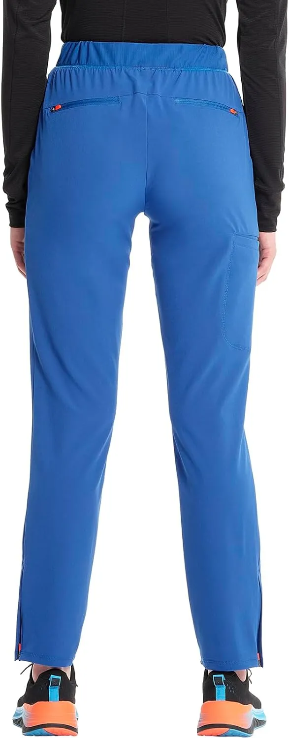Infinity Cherokee Women's Pull-on Scrub Cargo Pants with Mid-Rise Tapered Leg and 5 Pockets IN120A