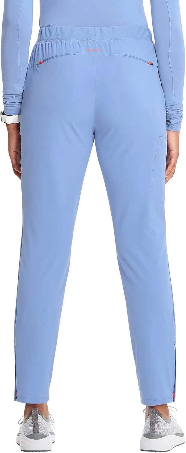 Infinity Cherokee Women's Pull-on Scrub Cargo Pants with Mid-Rise Tapered Leg and 5 Pockets IN120A