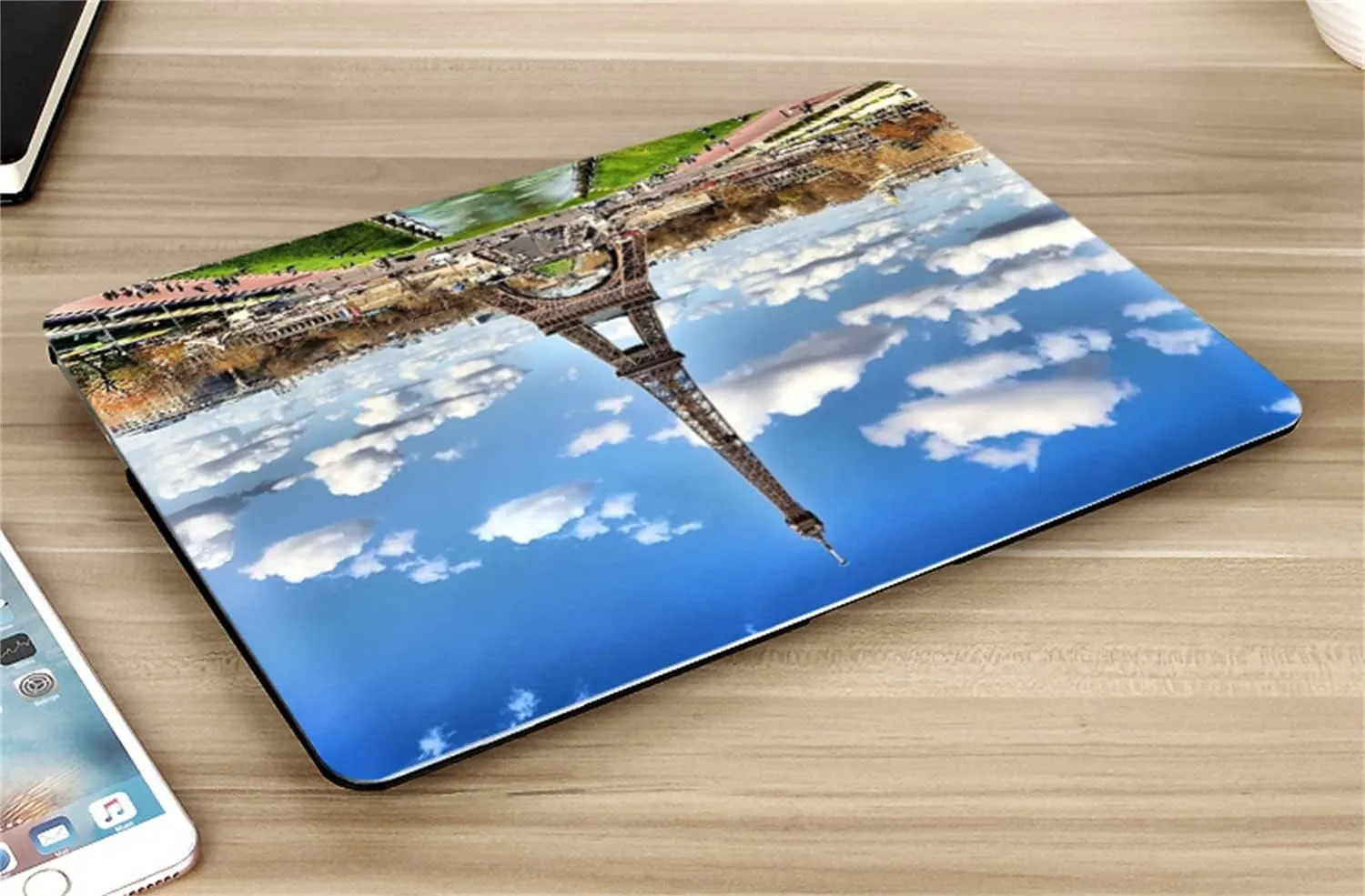 IVY Architecture [Eiffel Tower] Case for MacBook Pro (16-inch with M1/M2 Models: A2485/A2780) Hard Shell Case with Keyboard Cover