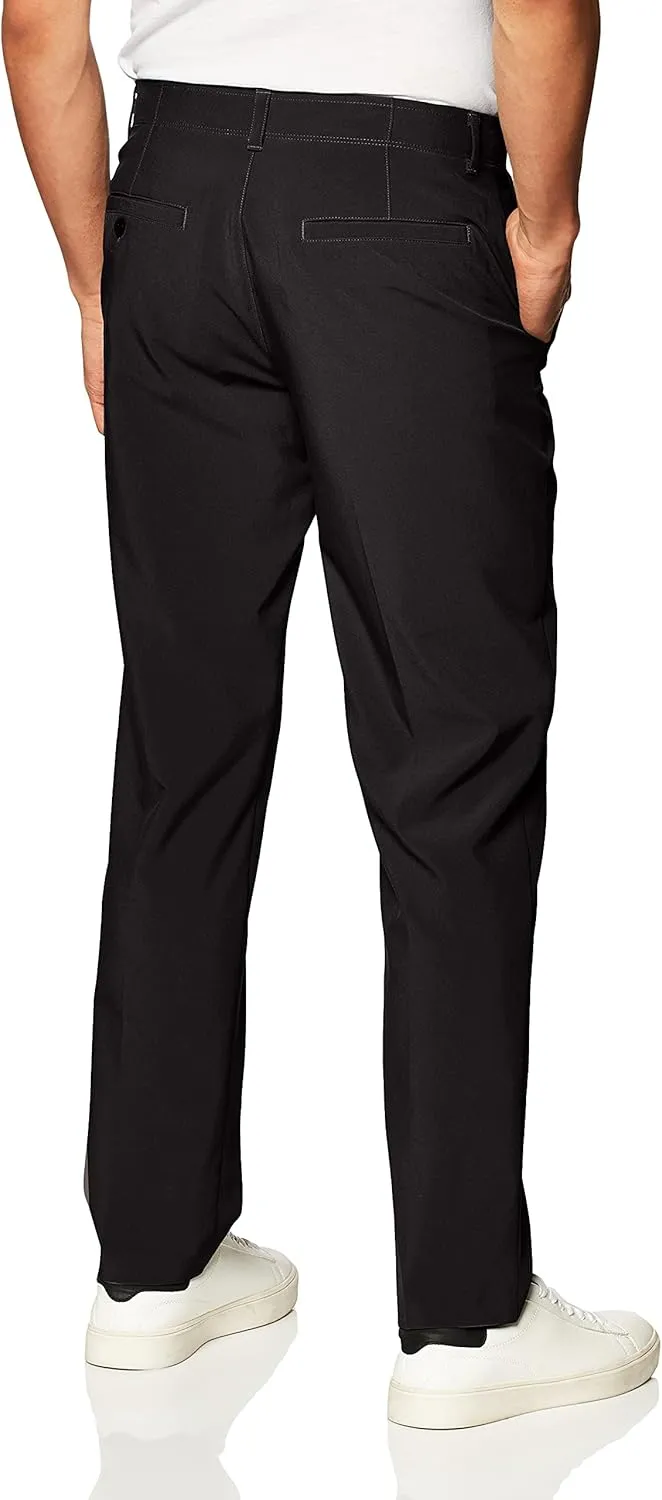 Jack Nicklaus Men's Flat Front Golf Pant with Active Waistband (Waist Size 29 - 54 Big & Tall)