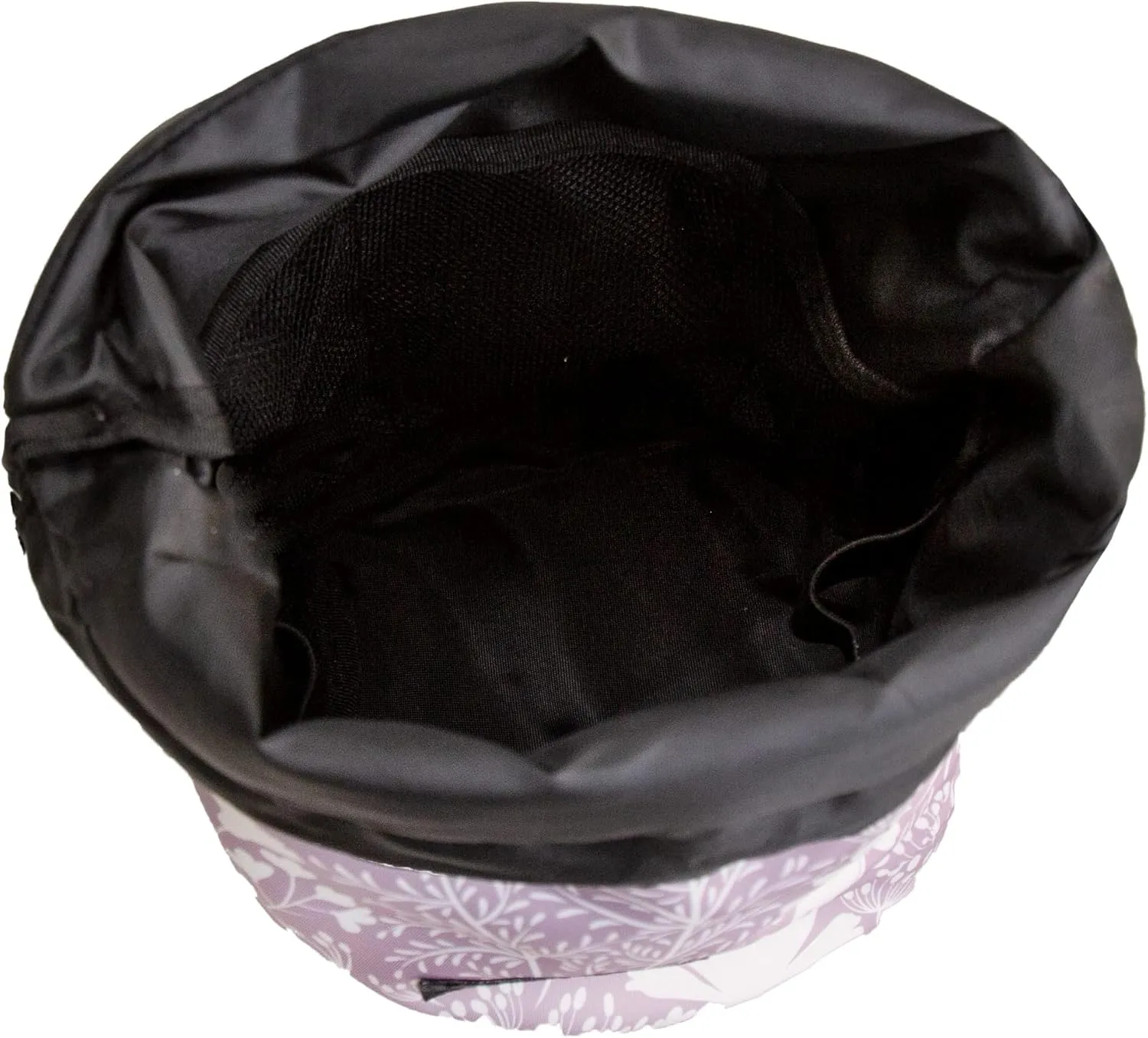 Jadyn Durable Cinch Top Makeup Organizer - Compact Travel Makeup Bag - 7 Interior Pockets for Cosmetics - Drawstring Toiletry Travel Bag for Women - 6L Storage Capacity - (Dusty Lavender)