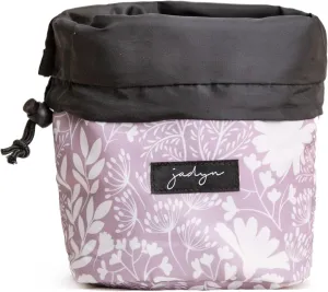 Jadyn Durable Cinch Top Makeup Organizer - Compact Travel Makeup Bag - 7 Interior Pockets for Cosmetics - Drawstring Toiletry Travel Bag for Women - 6L Storage Capacity - (Dusty Lavender)