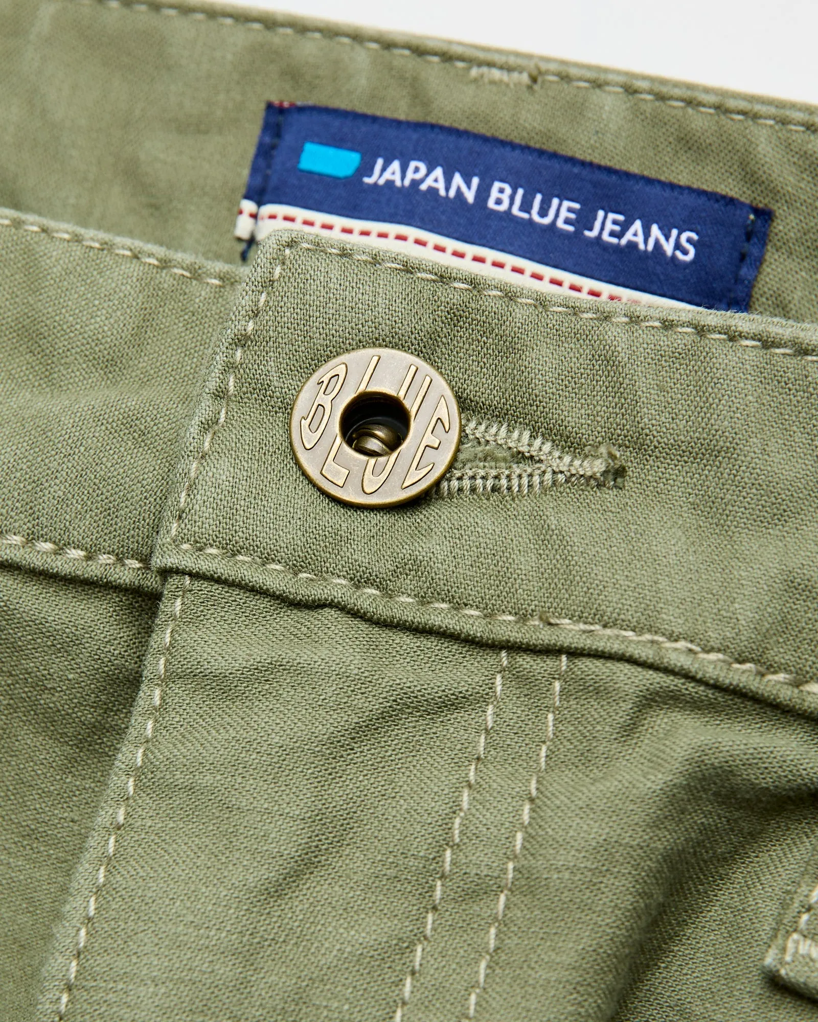 JBPT1410 Olive Satin Five Pocket Pant - Classic Straight Fit