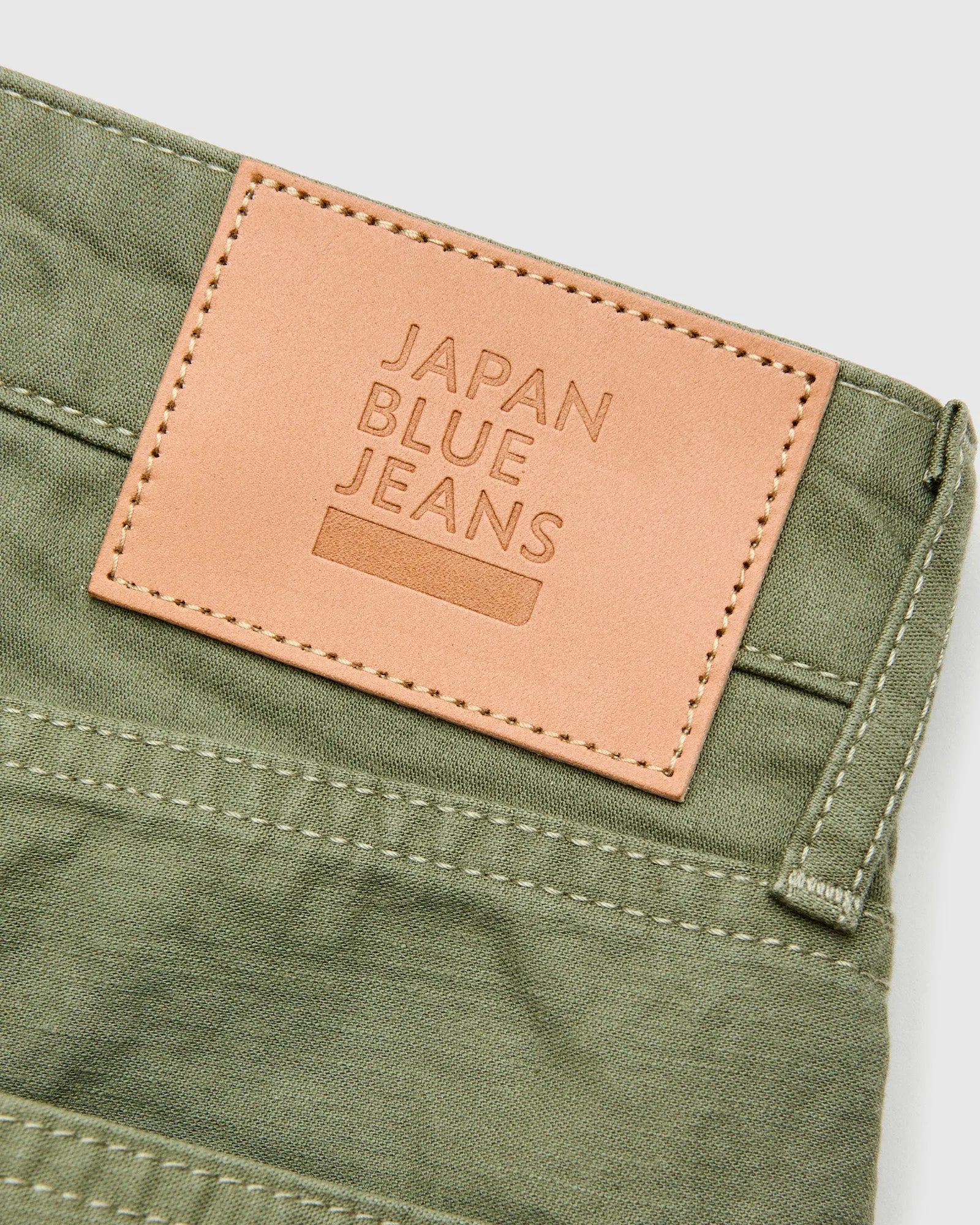 JBPT1410 Olive Satin Five Pocket Pant - Classic Straight Fit
