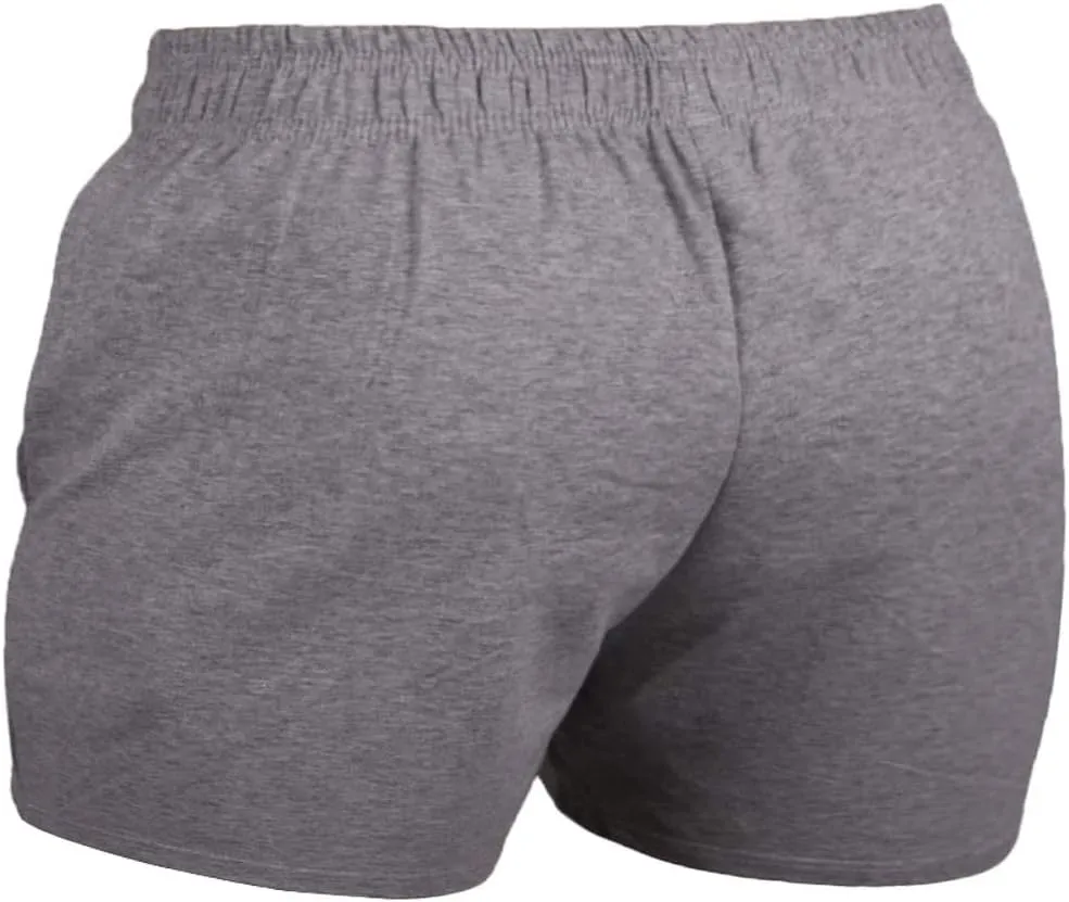 JEEING GEAR Men's Bodybuilding Workout Gym Shorts 3" 5" Inseam Sports Training Cotton with Pocket