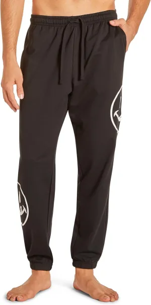 JOE BOXER Men's French Terry Pajama Pants – Soft & Cozy Lounge Sleepwear with Elastic Waist