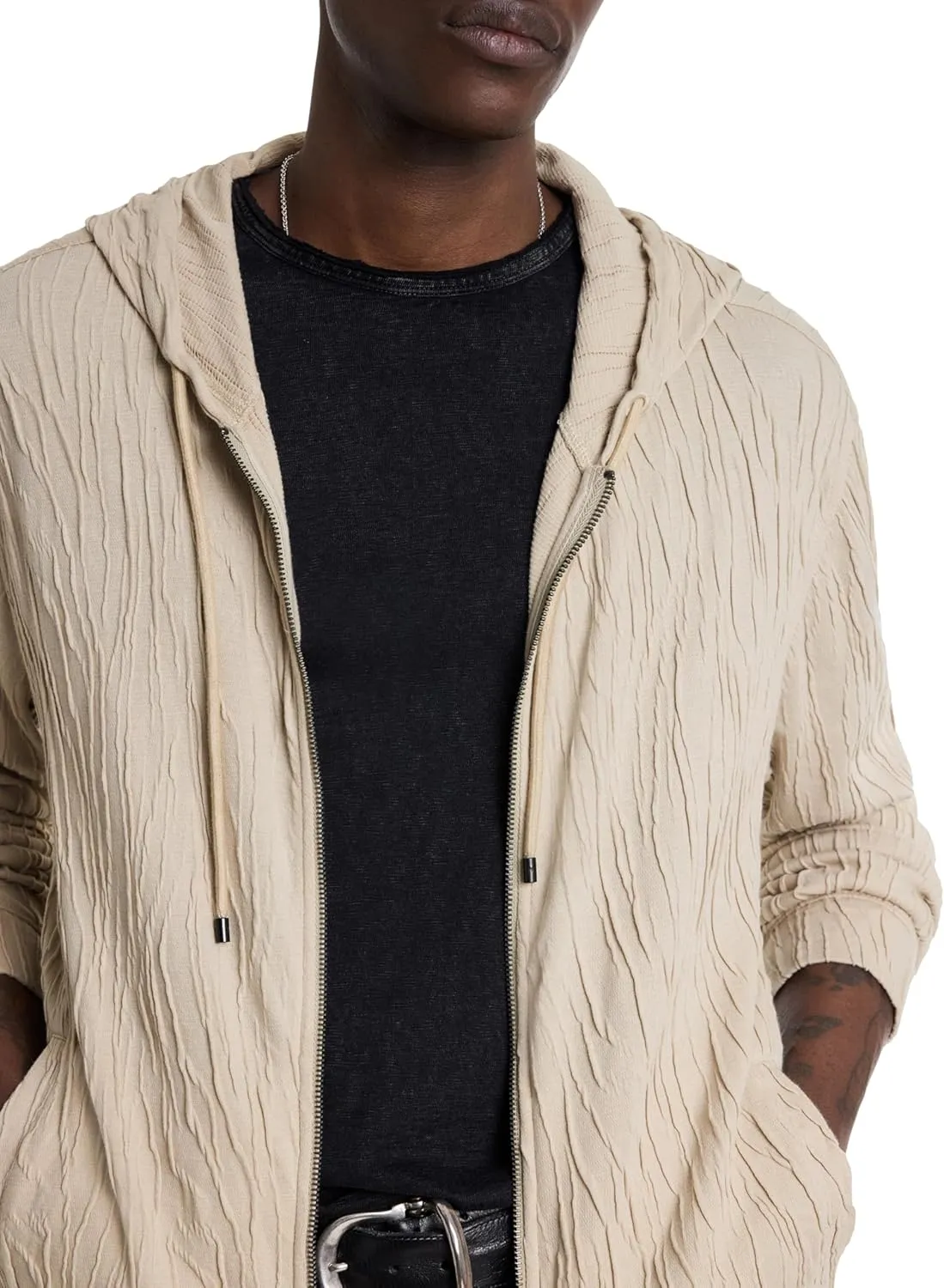 John Varvatos Men's Ihsan Zip Hoodie