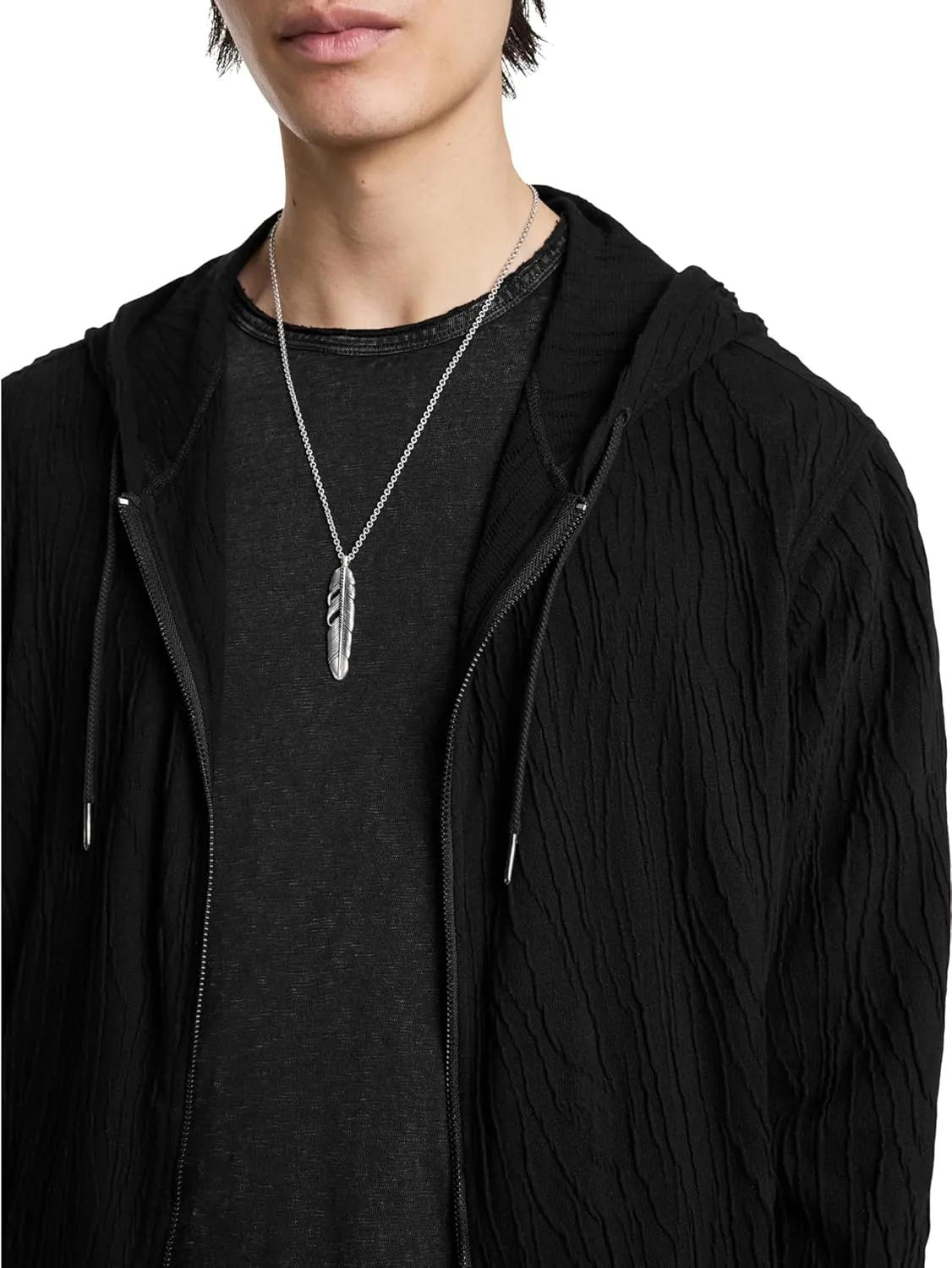 John Varvatos Men's Ihsan Zip Hoodie