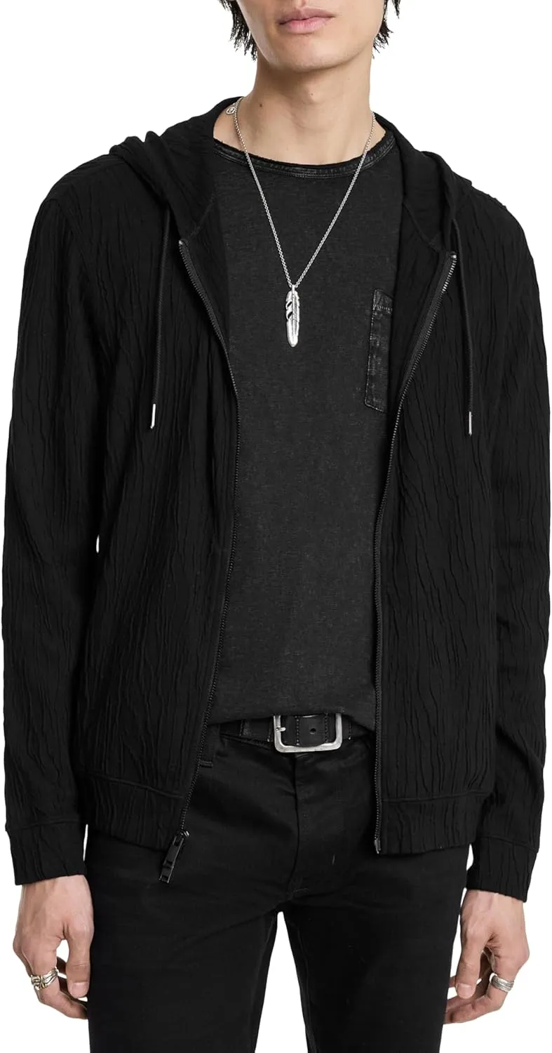 John Varvatos Men's Ihsan Zip Hoodie