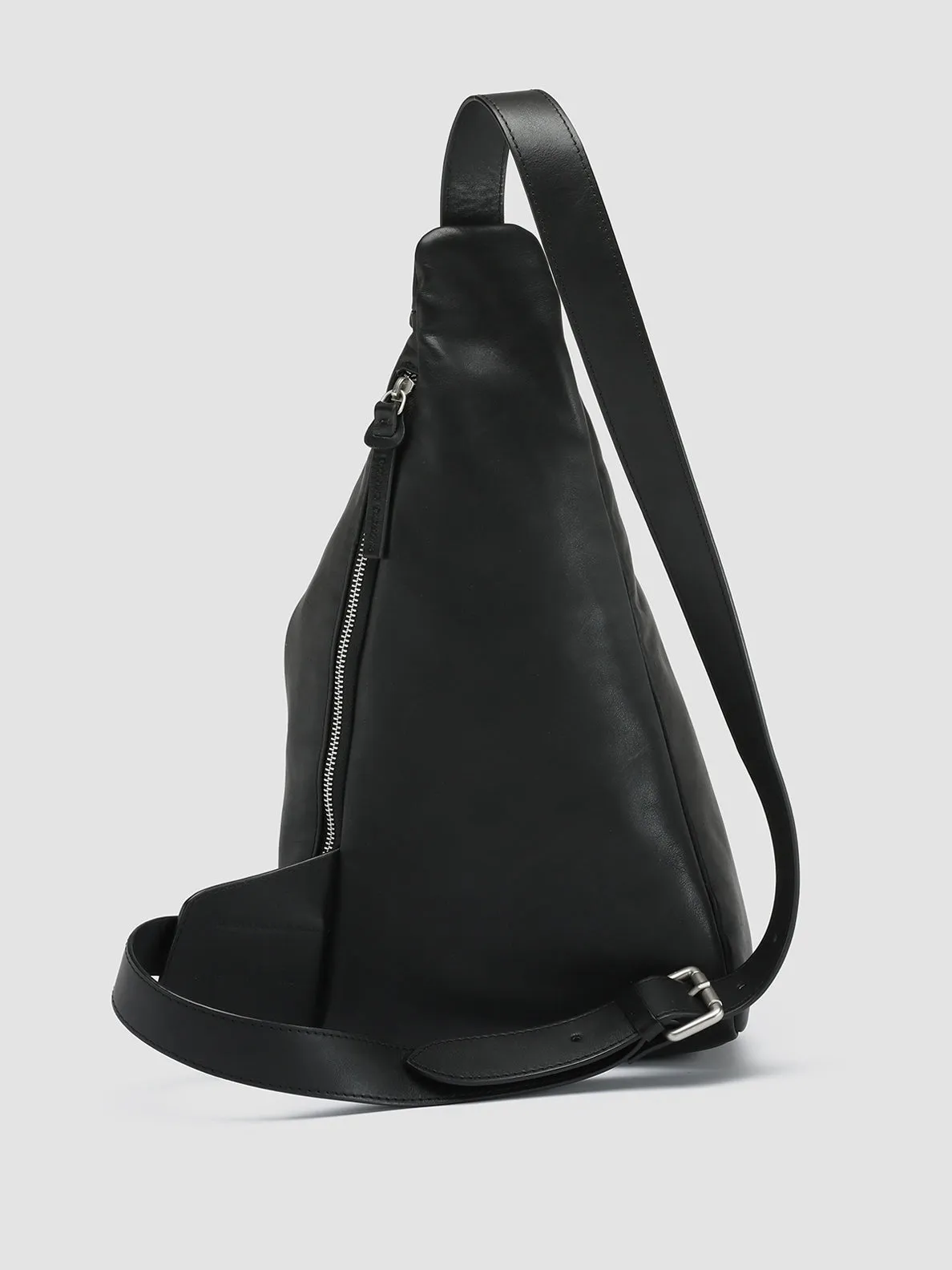 JULES 004 - Black Leather Waist Pack