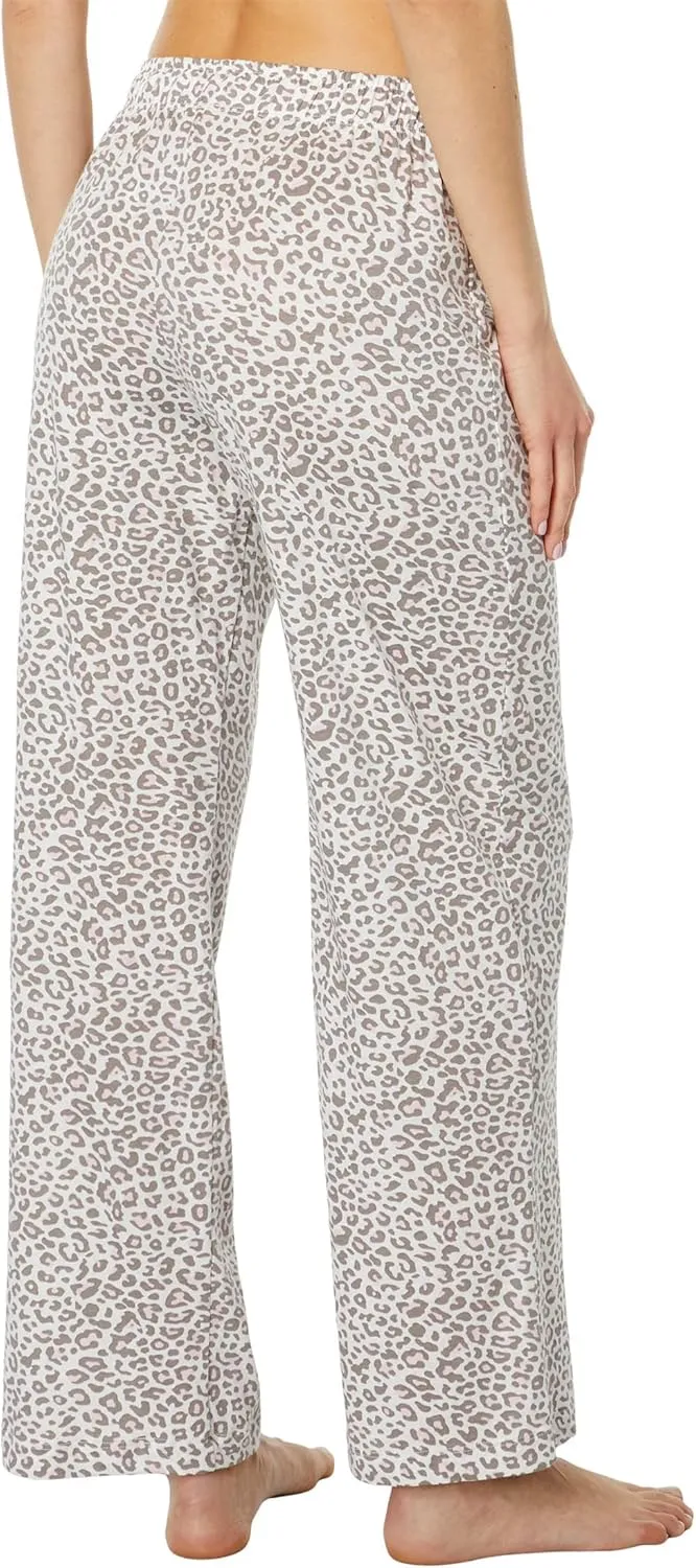 Karen Neuburger Petite Long Sleeve Split-Neck Tee PJ Set