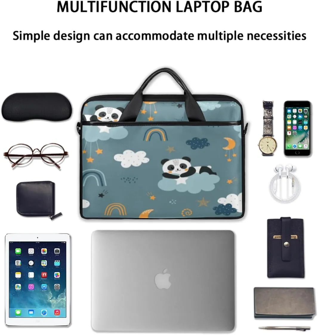 Laptop Bag 13-15 Inch Laptop Sleeve Case for Men Women Briefcase Messenger Bag Computer Shoulder Bag for Travel Work