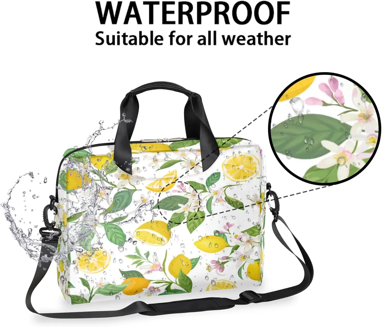 Laptop Bag 15.6 Inch Laptop Sleeve Case for Men Women Briefcase Messenger Bag 16 Inch Computer Shoulder Bag