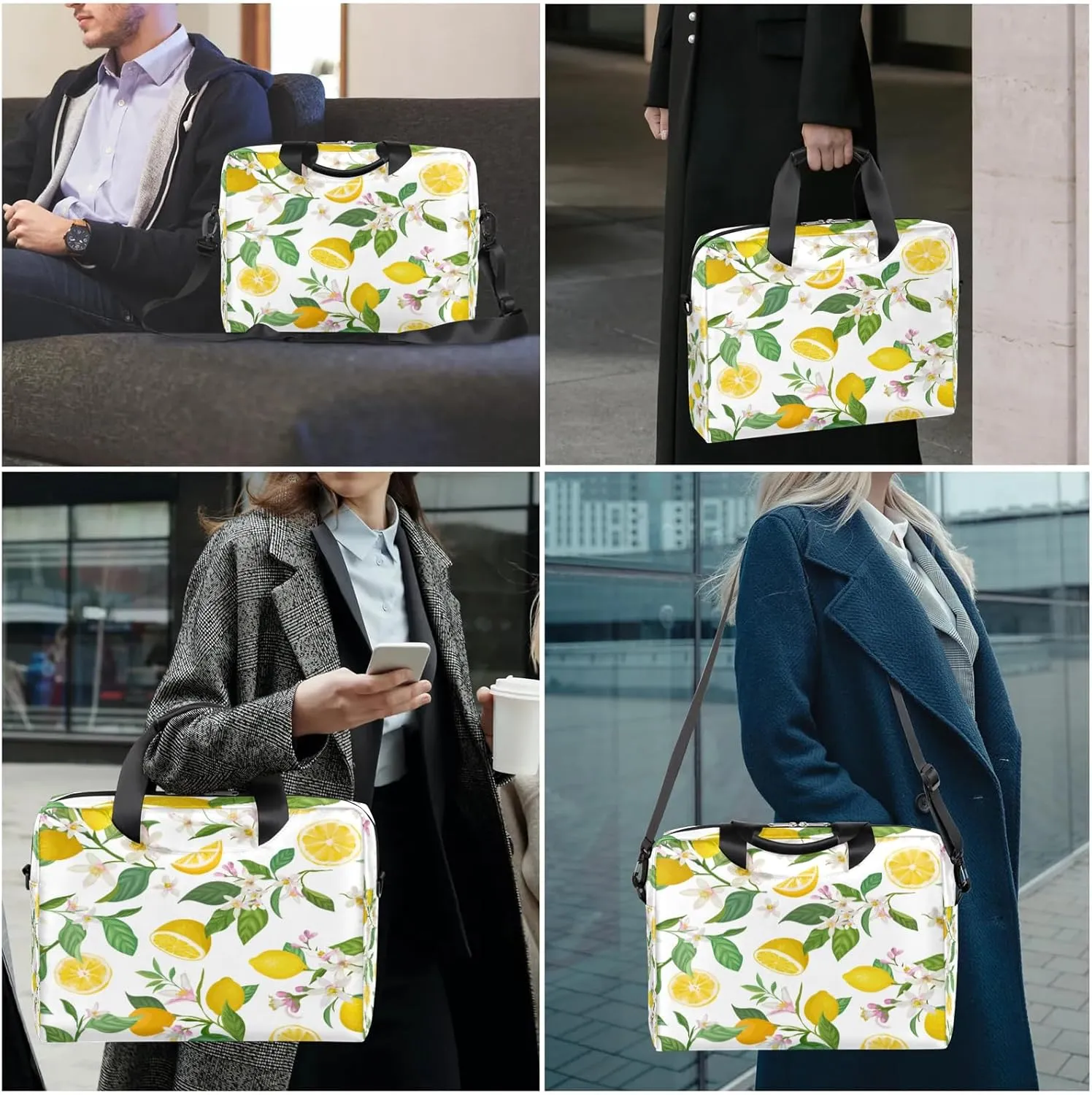 Laptop Bag 15.6 Inch Laptop Sleeve Case for Men Women Briefcase Messenger Bag 16 Inch Computer Shoulder Bag