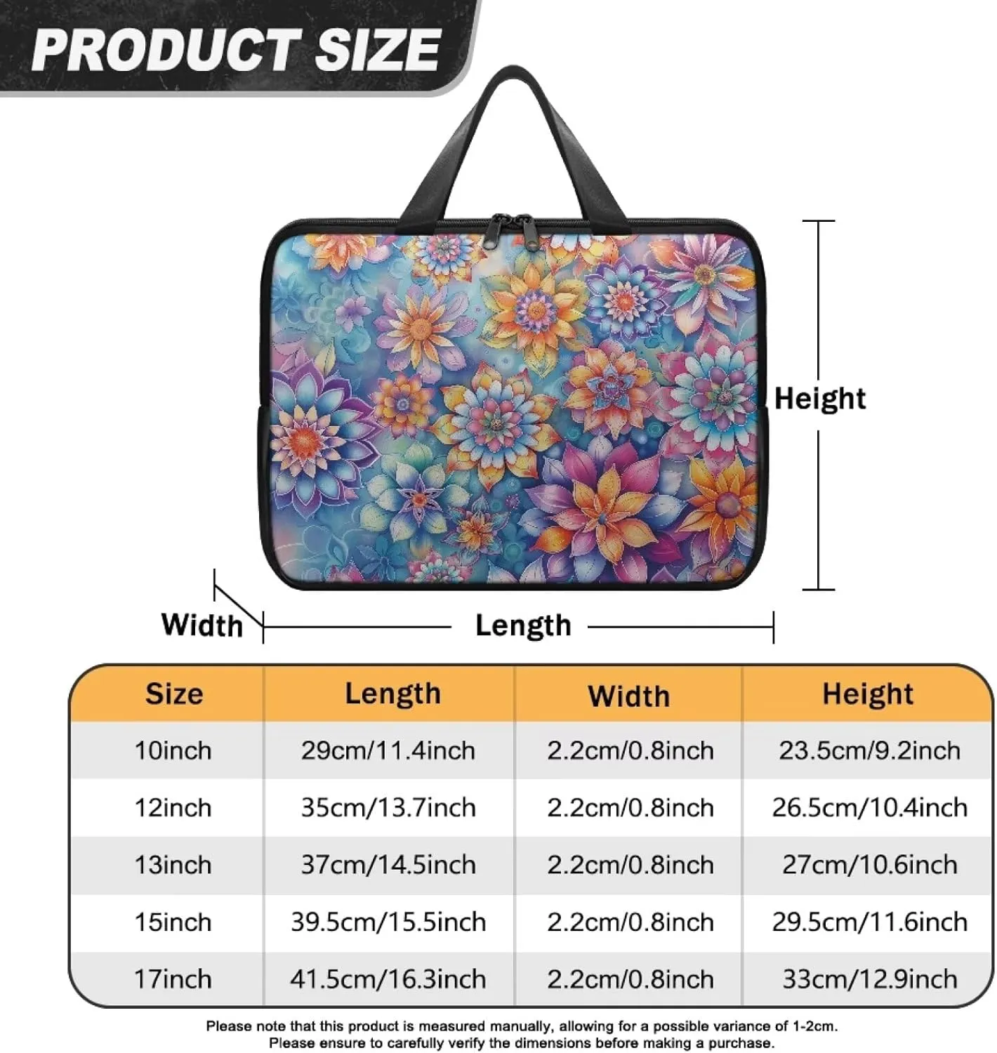 Laptop Bag Case Womens Mens Leather Briefcase with Handle Casual Computer Carrying Bag Cover 10 Inch- 17 Inch