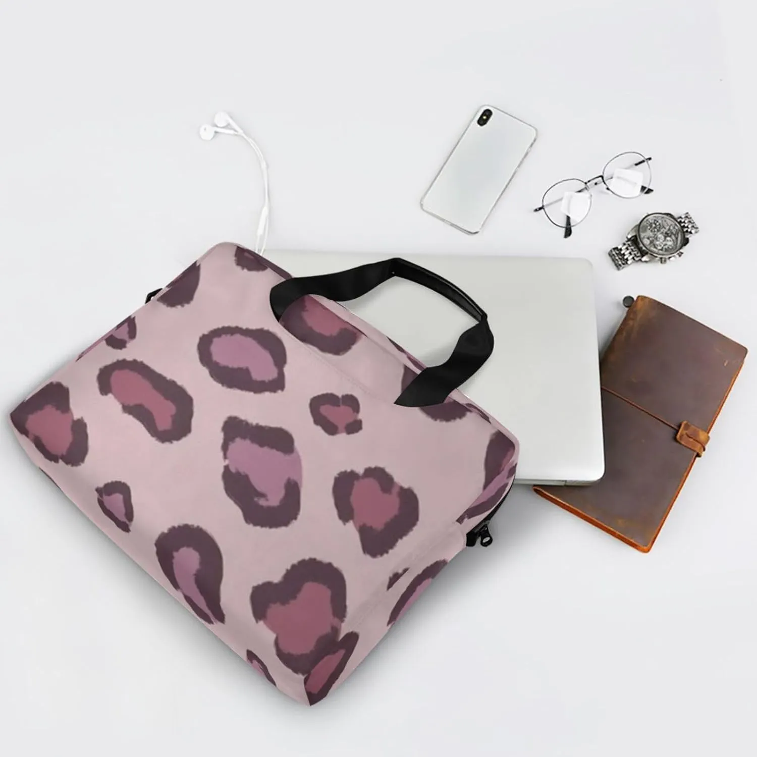 Laptop Bag for Women 15.6 inch Work Bags with Clutch Vintage Laptop Tote Bag Computer Bag Laptop Purse Briefcase Tote Bag