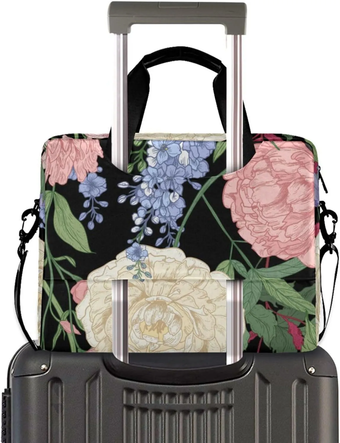 Laptop Bags for Women 15.6 inch Work Tote Bag with Clutch Professional Computer Purse Lightweight Shoulder Bag Travel