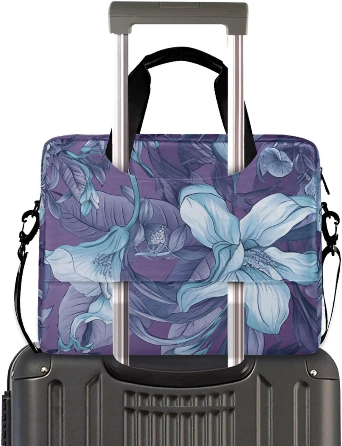Laptop Bags for Women 15.6 inch Work Tote Bag with Clutch Professional Computer Purse Lightweight Shoulder Bag Travel