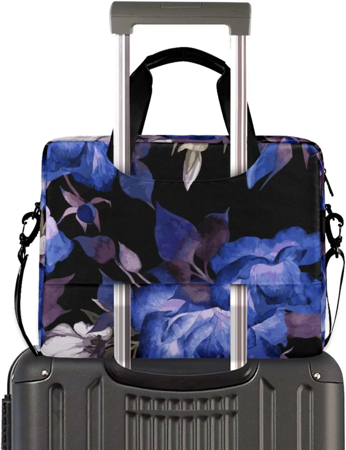 Laptop Bags for Women 15.6 inch Work Tote Bag with Clutch Professional Computer Purse Lightweight Shoulder Bag Travel