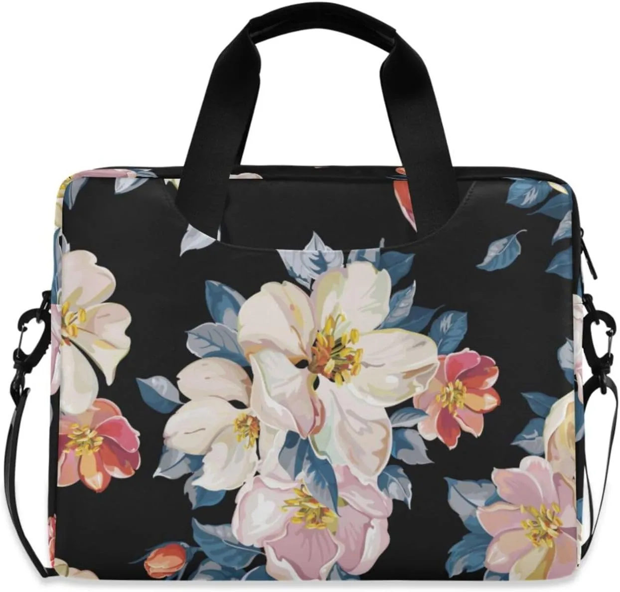 Laptop Bags for Women 15.6 inch Work Tote Bag with Clutch Professional Computer Purse Lightweight Shoulder Bag Travel