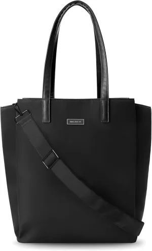 Laptop Tote Bag for Women, 15.6 inch Lightweight Computer Briefcase Waterproof Large Capacity Business Office Work Bag for Women