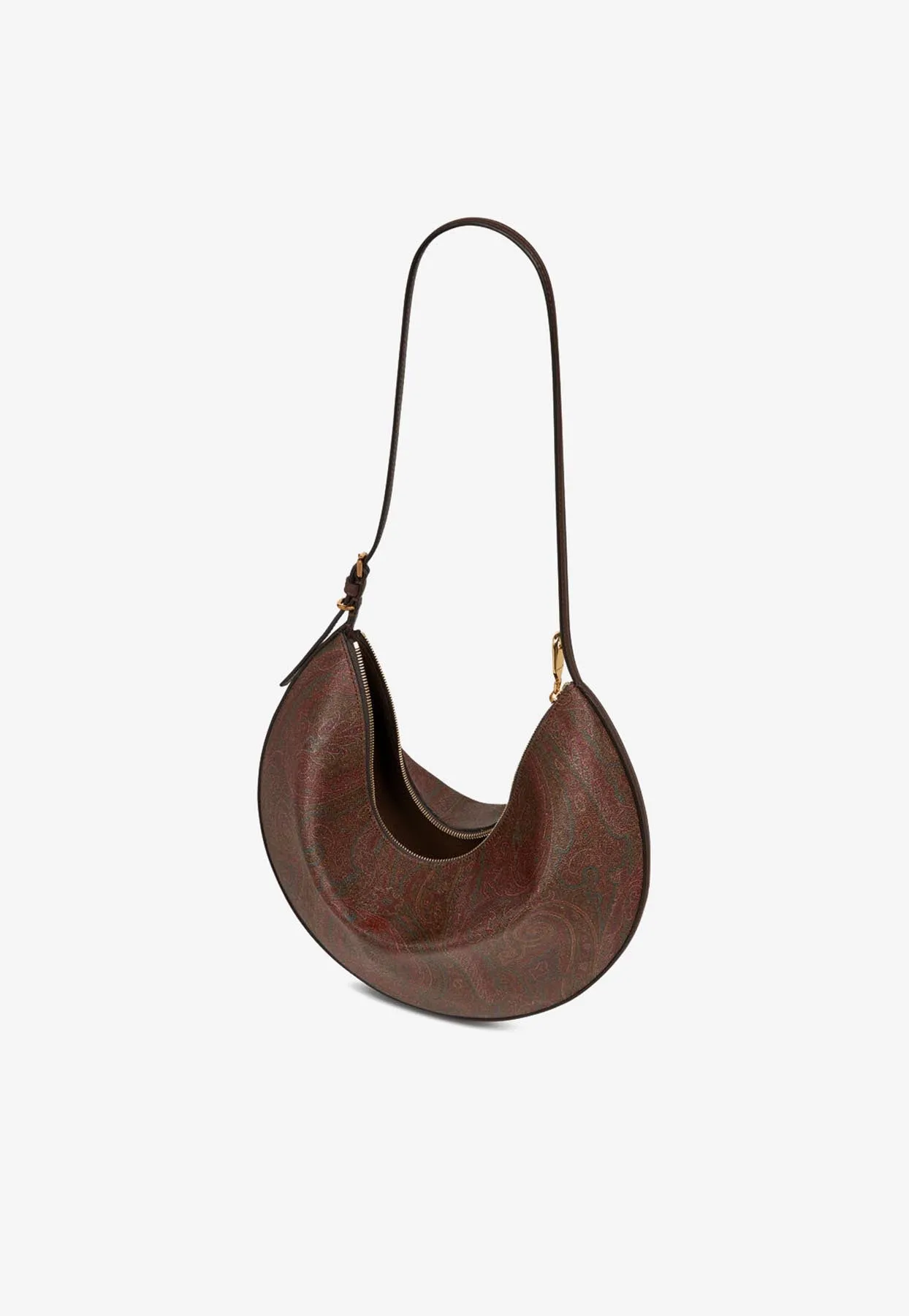 Large Essential Paisley Jacquard Hobo Bag