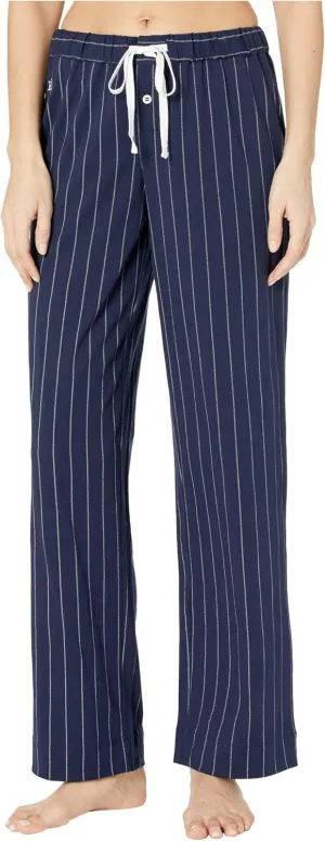 Lauren Ralph Lauren Cotton Polyester Jersey Separate Long Pants - Pant for Women - Single Pocket - Banded Cuff