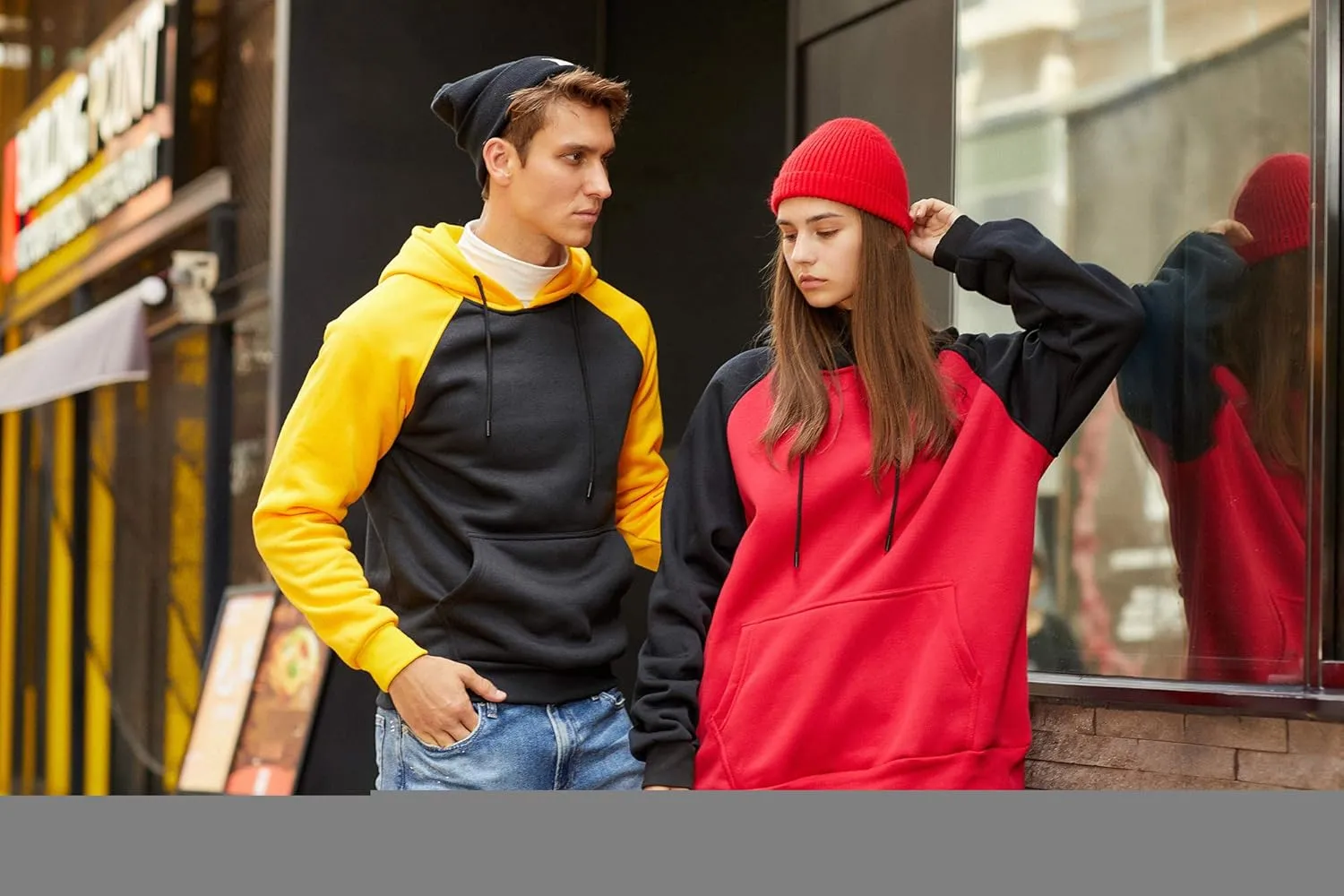 LBL Leading the Better Life Men's Solid Pullover Hoodies Sports Soft Blend Fleece Hooded Sweatshirts with Kangaroo Pocket