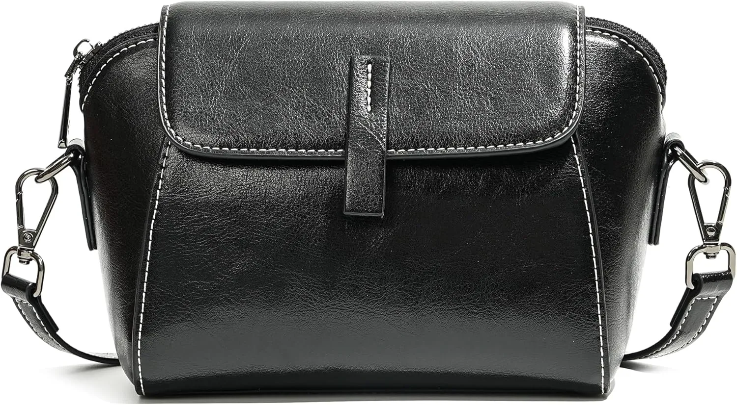 Leather Small Crossbody Bags for Women Shoulder Shell Bag Large Capacity Cell Phone Bag Adjustable Shoulder Strap
