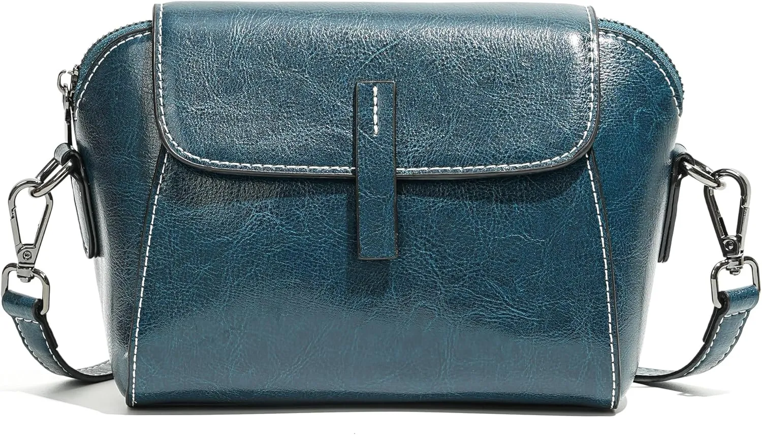 Leather Small Crossbody Bags for Women Shoulder Shell Bag Large Capacity Cell Phone Bag Adjustable Shoulder Strap