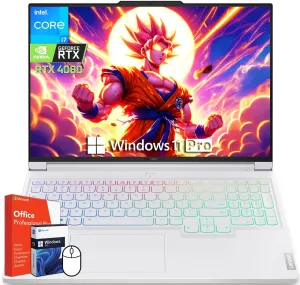 Lenovo Legion 7i Gaming Laptop, 16" WQXGA 240Hz Display, Intel 20-Core i7-14700HX, 32 GB DDR5 RAM, 1 TB SSD, NVIDIA GeForce RTX 4060, Backlit Keyboard, Microsoft Office Lifetime License,Windows 11 Pro