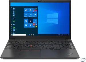 Lenovo ThinkPad E15 Gen 2 Intel Laptop Touch | 15.6" 1920x1080 FHD | Core i7-1165G7-256GB SSD Hard Drive - 8GB RAM | 4 cores @ 4.7 GHz Win 11 Pro Black