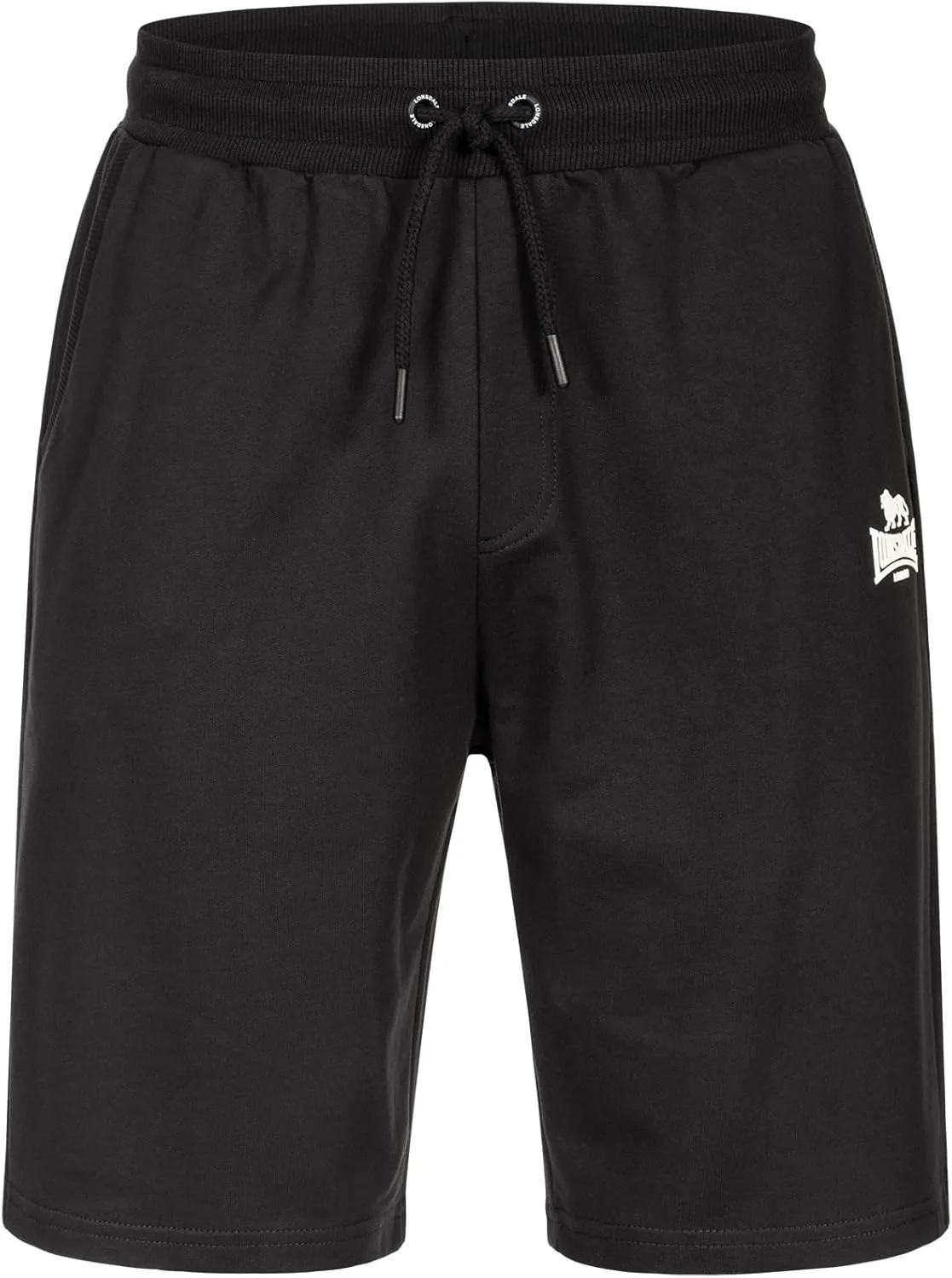 Lonsdale Men's Dallow Shorts, black / white, XX-Large